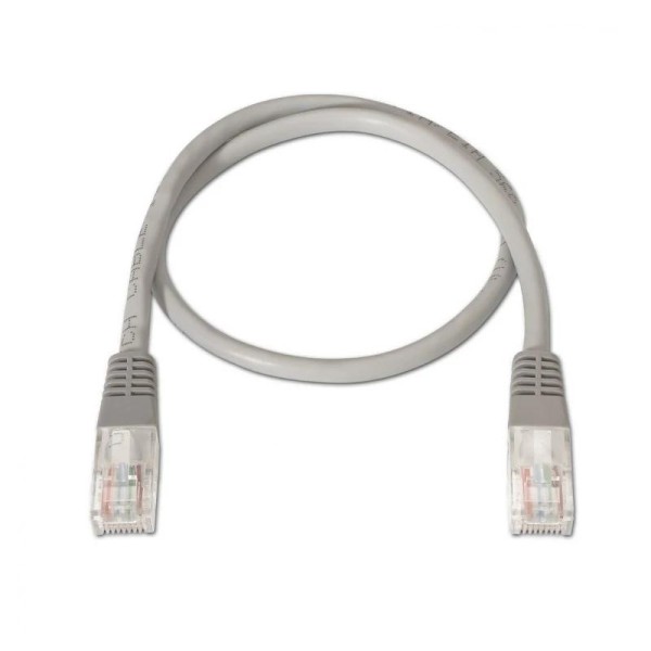 Aisens latiguillo rj45 cat.6 utp 1.0m gris cobre