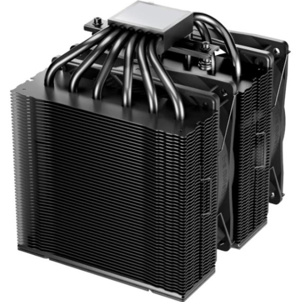 Be quiet! ventilador pure rock pro 3 black 12 cm